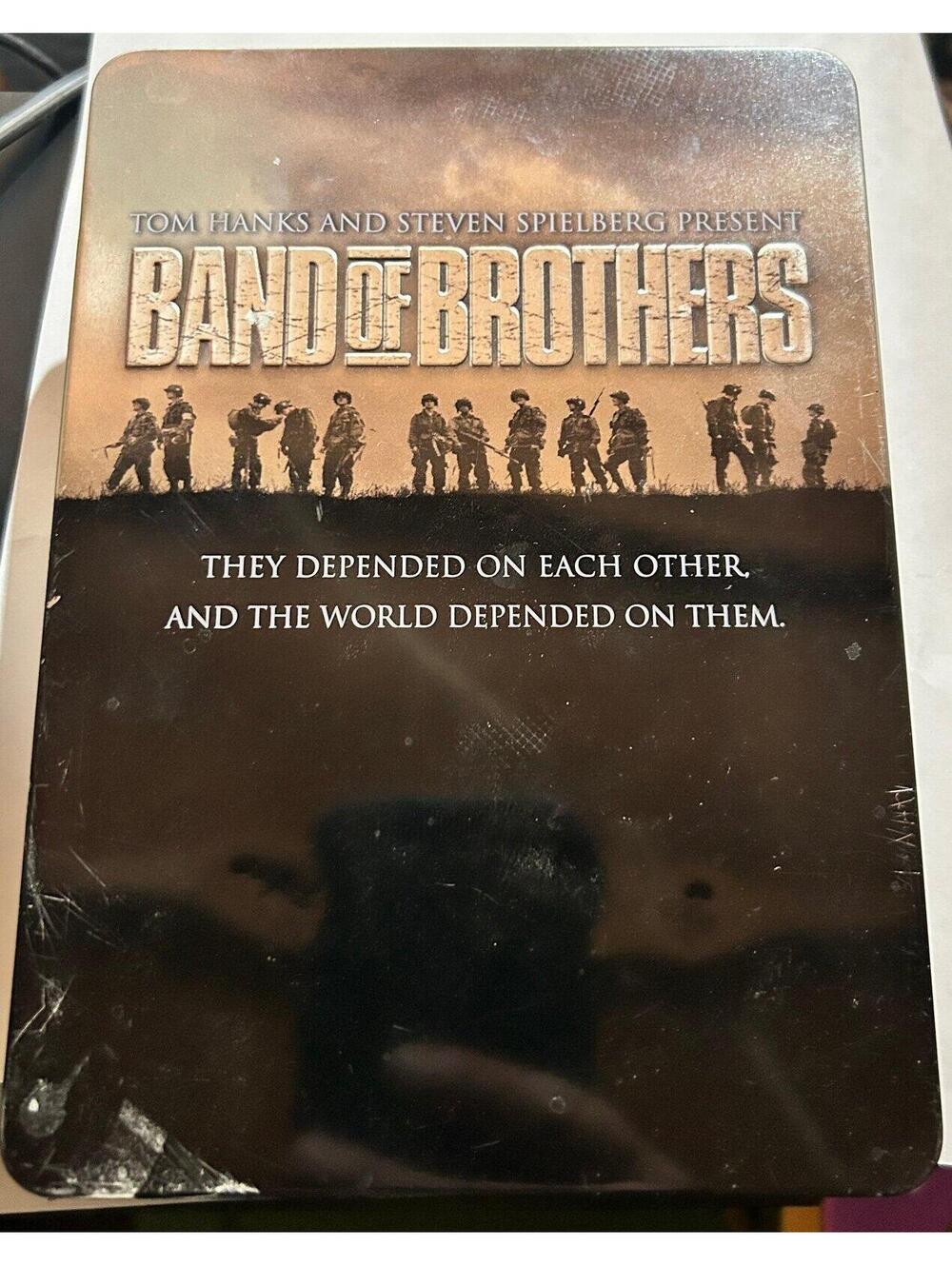 Band of Brothers (DVD, 2002, 6-Disc Set) Complete Series - Collector's Tin Box